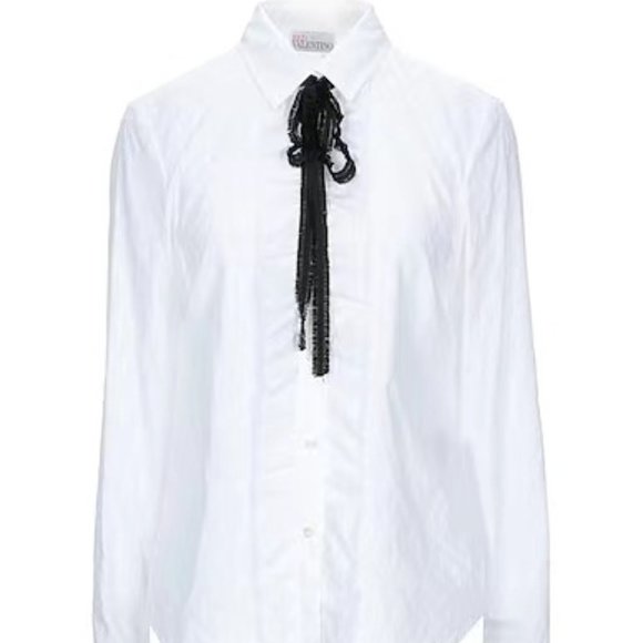 RED Valentino Tops - RED Valentino Cotton Shirt